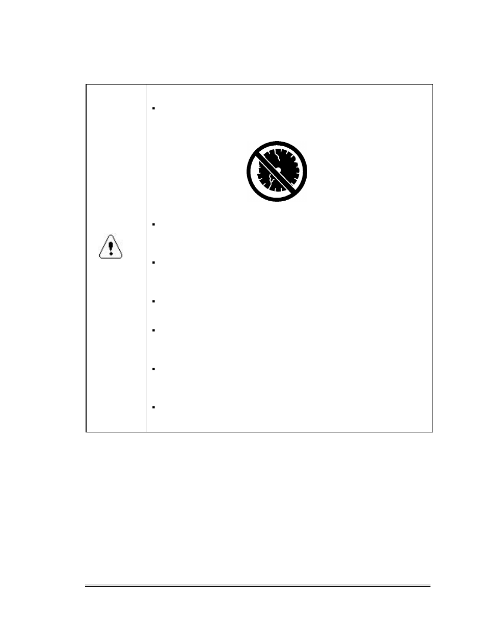 Blade safety | Multiquip SP6065 User Manual | Page 14 / 66