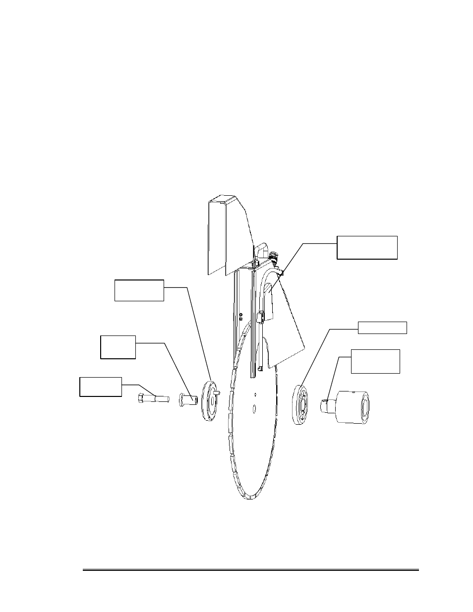 Installing the blade | Multiquip SP6065 User Manual | Page 23 / 66