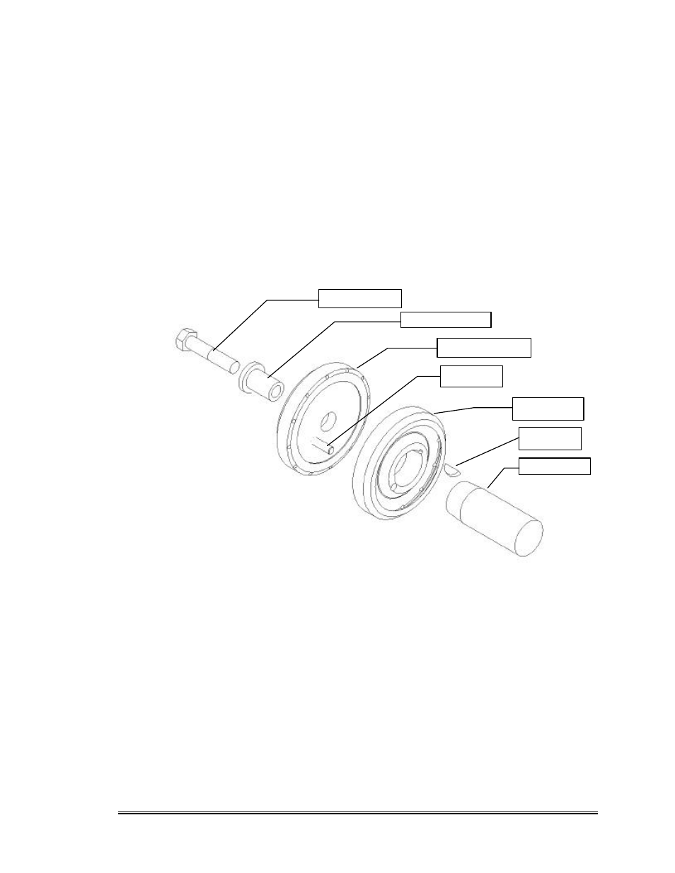 Installing the inner blade collar | Multiquip SP6065 User Manual | Page 48 / 66