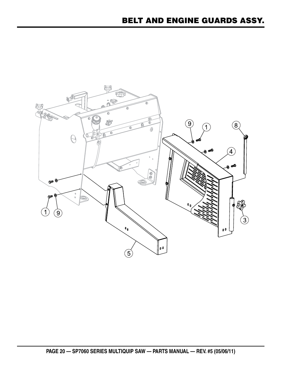 Multiquip SP706016 User Manual | Page 20 / 82