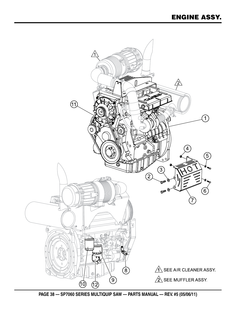 Multiquip SP706016 User Manual | Page 38 / 82
