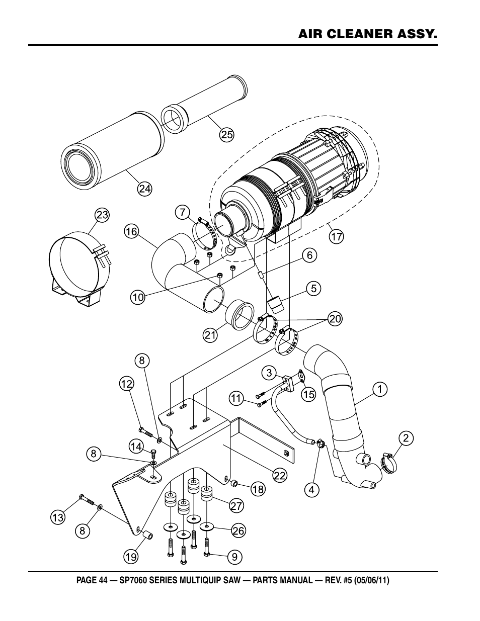 Multiquip SP706016 User Manual | Page 44 / 82