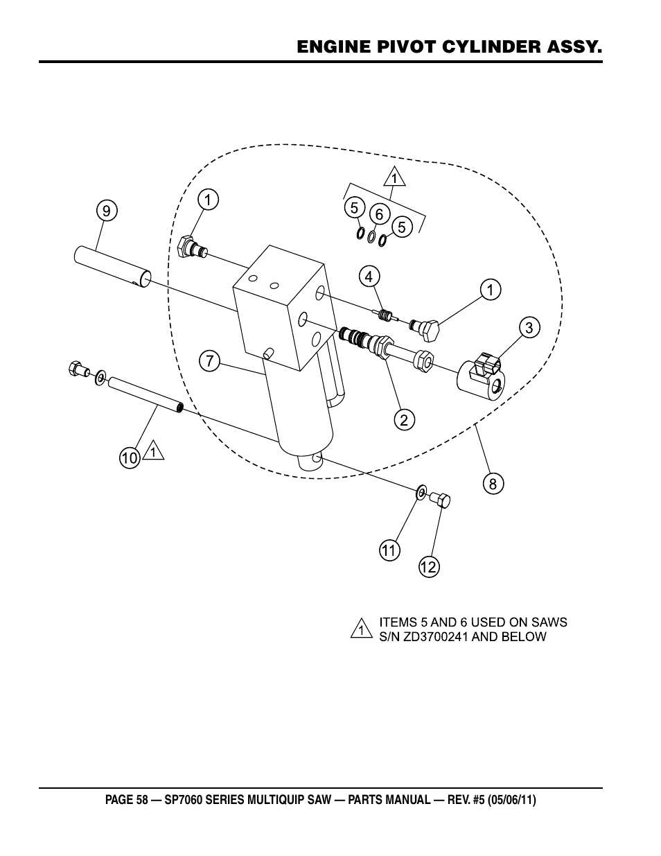 Multiquip SP706016 User Manual | Page 58 / 82