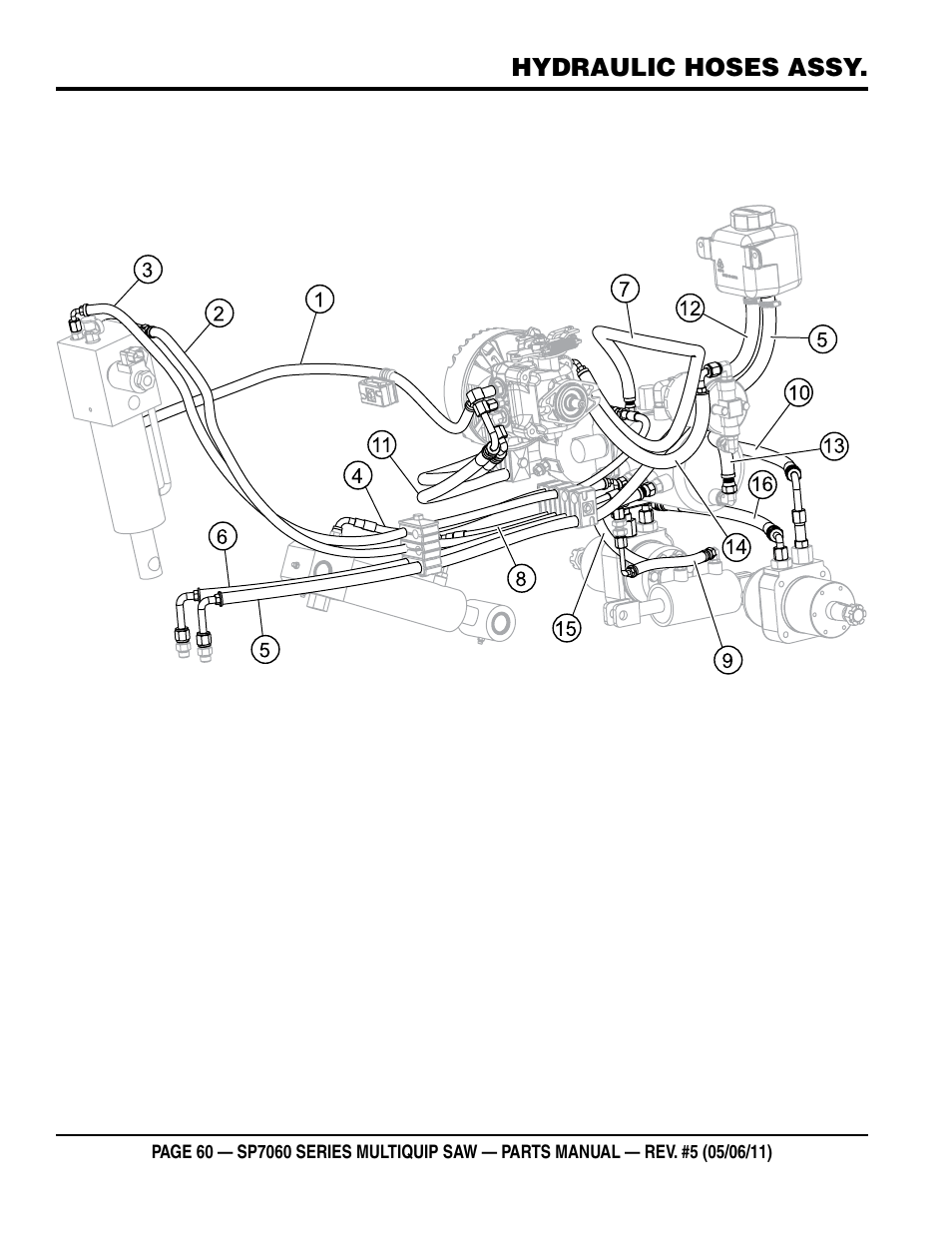 Multiquip SP706016 User Manual | Page 60 / 82