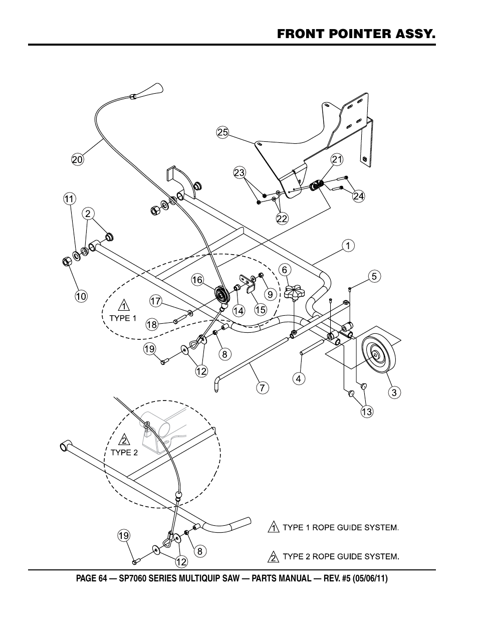 Multiquip SP706016 User Manual | Page 64 / 82
