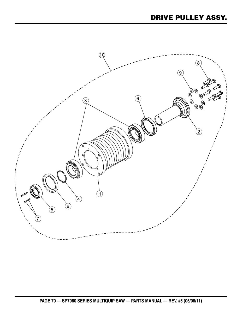 Multiquip SP706016 User Manual | Page 70 / 82