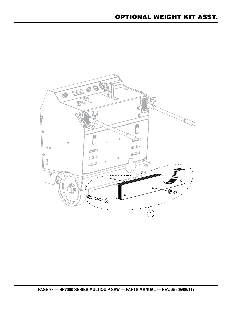 Multiquip SP706016 User Manual | Page 78 / 82