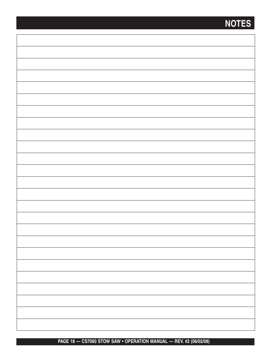 Multiquip CS706036 User Manual | Page 18 / 66