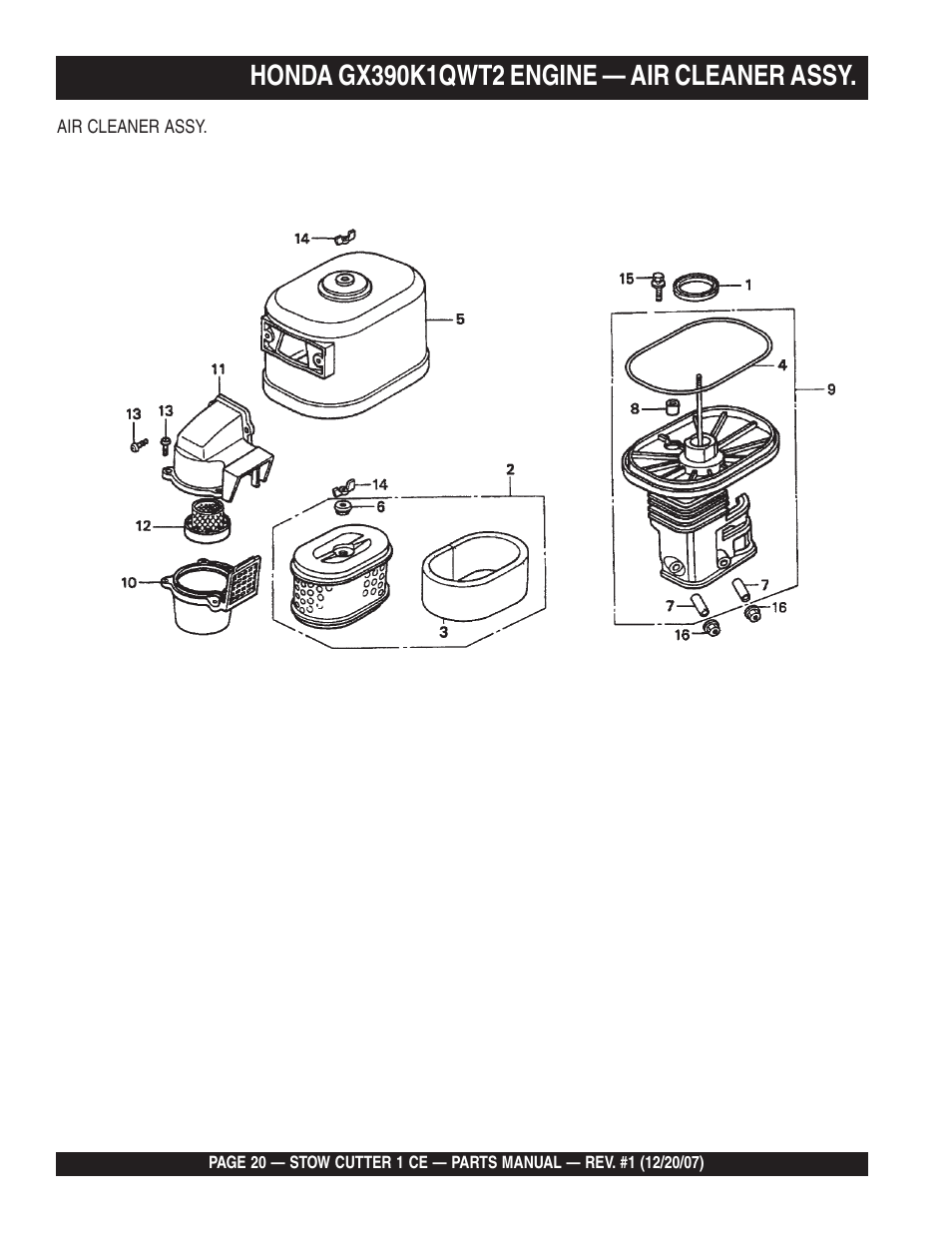 Multiquip CD6CE13H18 User Manual | Page 20 / 54
