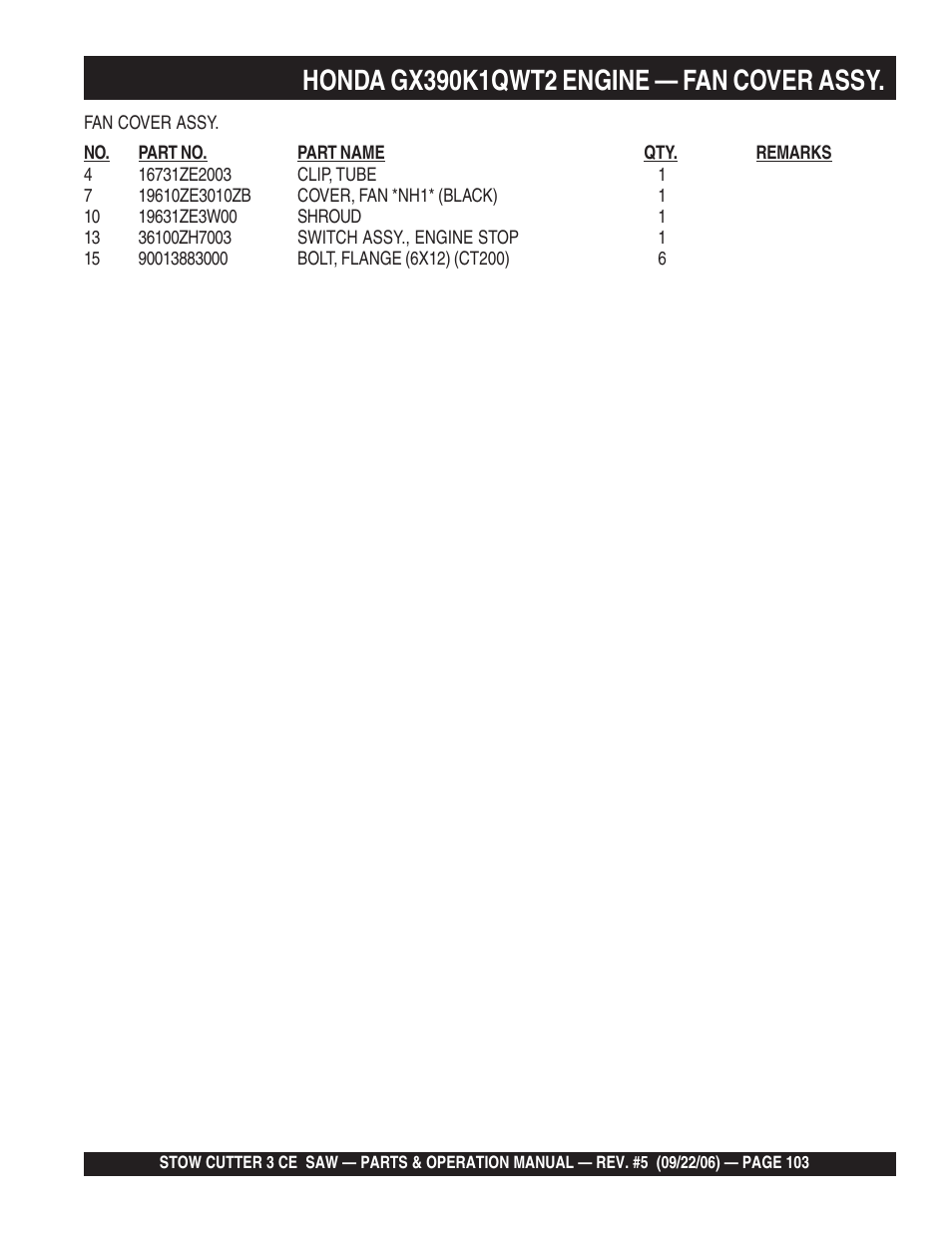 Multiquip CS8CE20H20 User Manual | Page 103 / 158