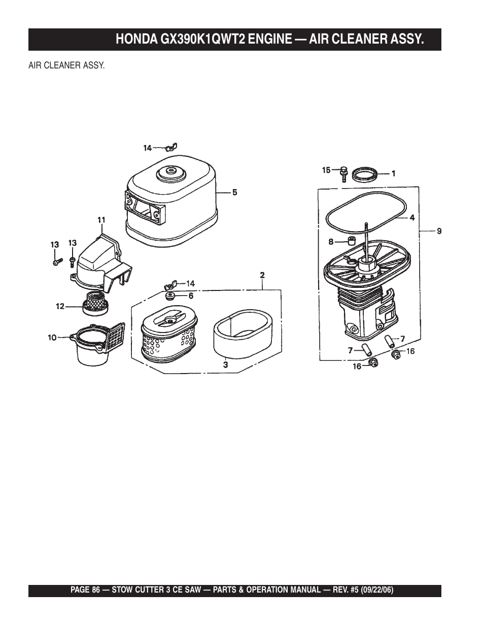 Multiquip CS8CE20H20 User Manual | Page 86 / 158