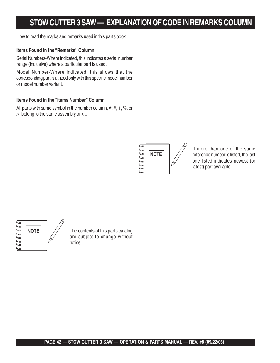 Multiquip CS820H20 User Manual | Page 42 / 152