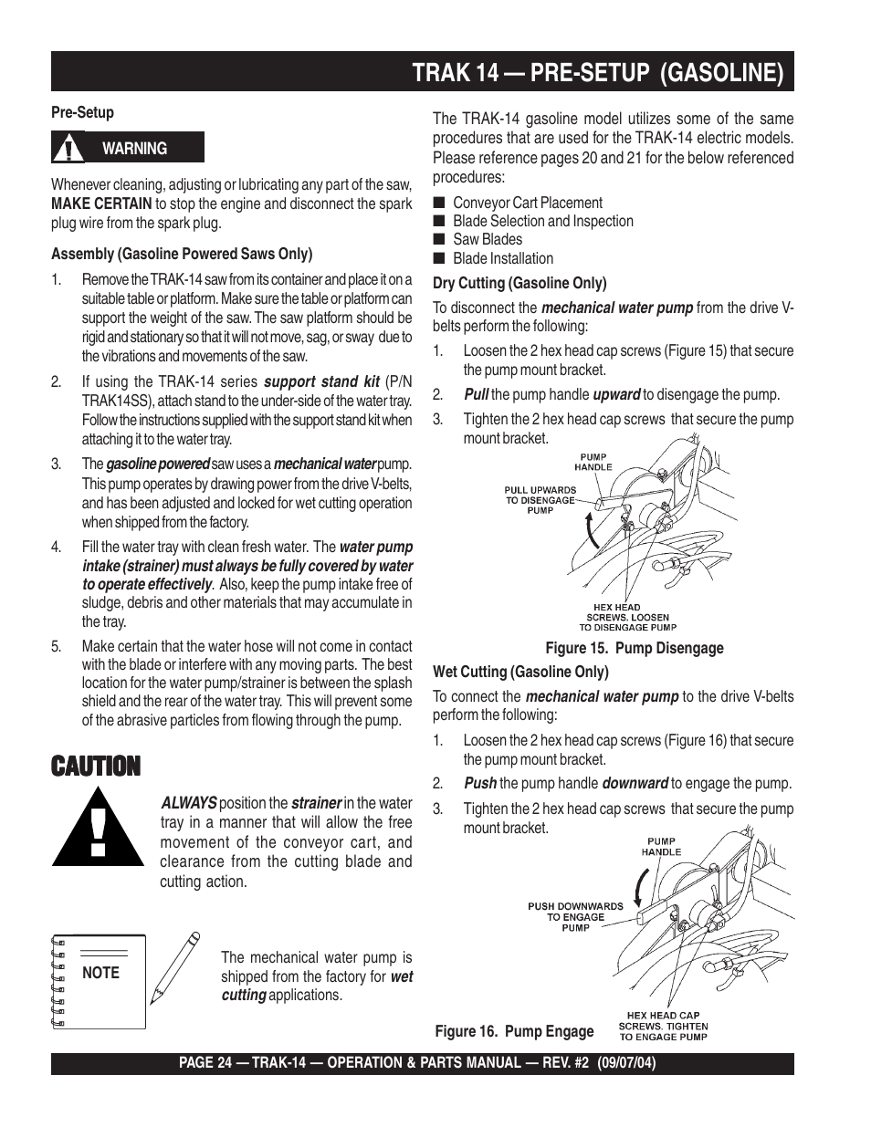 Multiquip MS1420E User Manual | Page 24 / 94