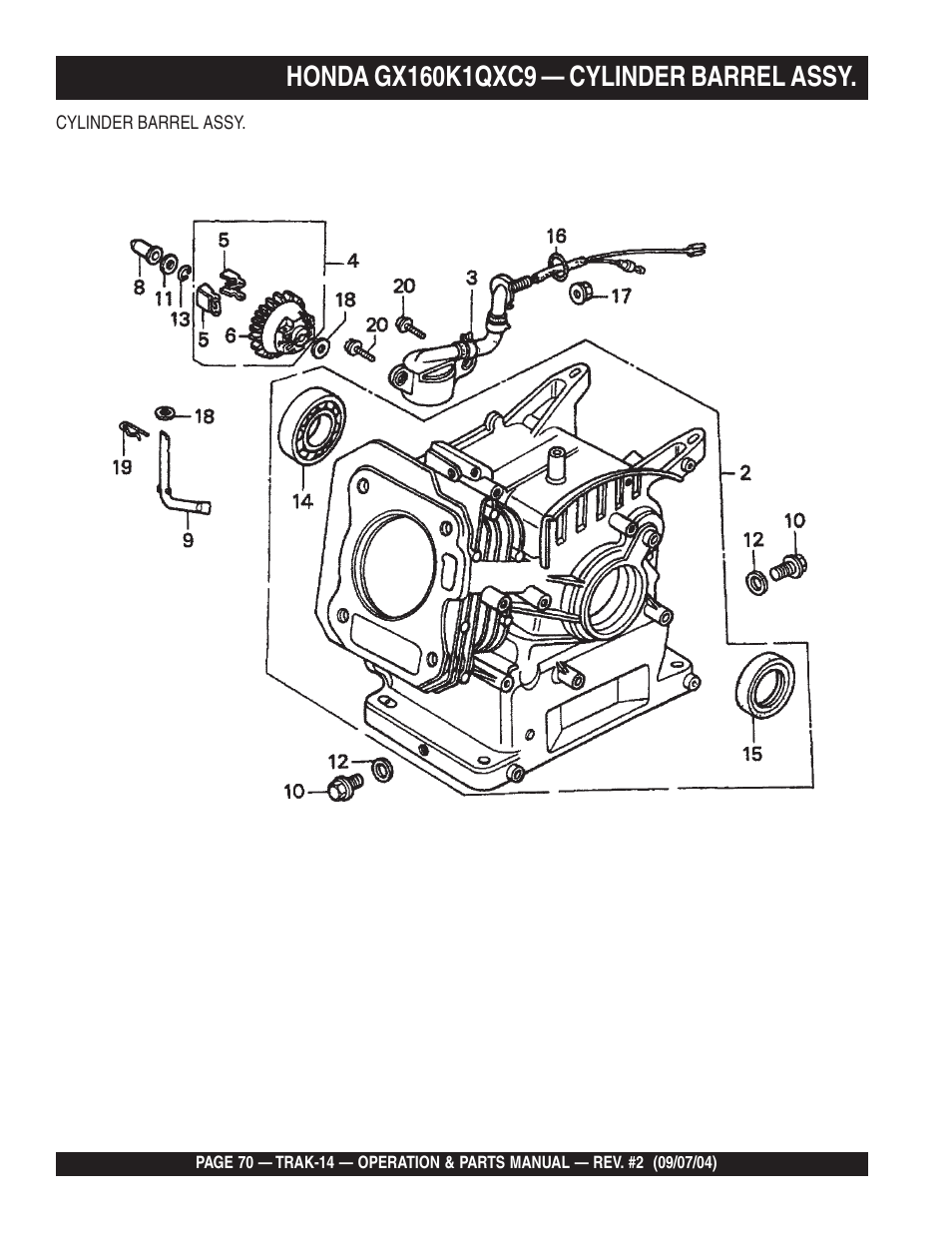 Multiquip MS1420E User Manual | Page 70 / 94