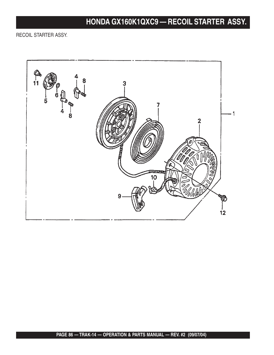 Multiquip MS1420E User Manual | Page 86 / 94