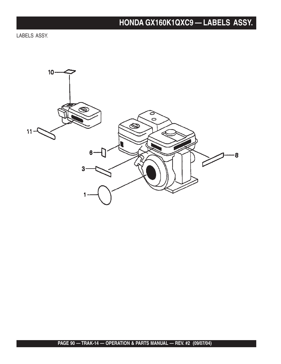 Multiquip MS1420E User Manual | Page 90 / 94