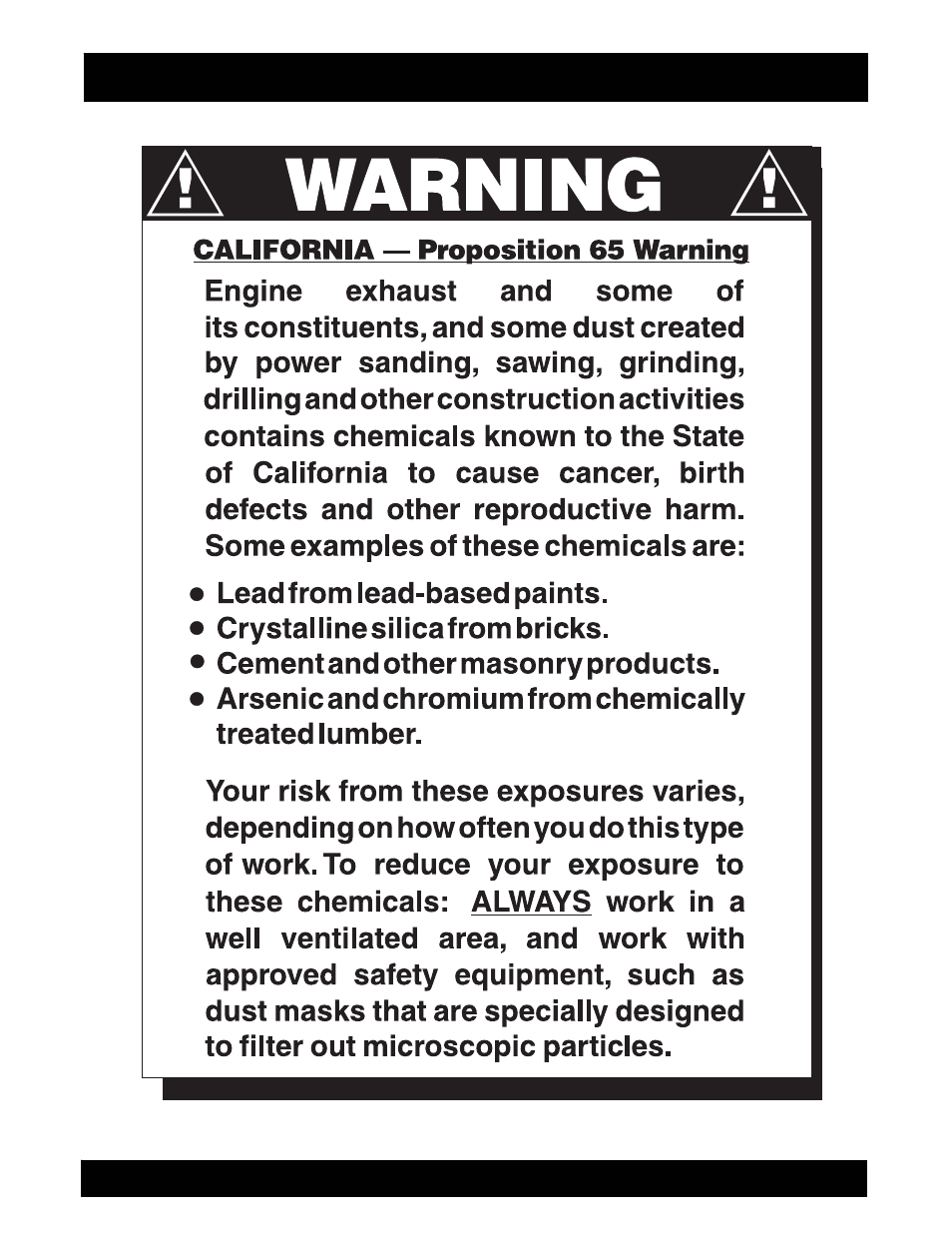 Multiquip DFG Series User Manual | Page 2 / 80