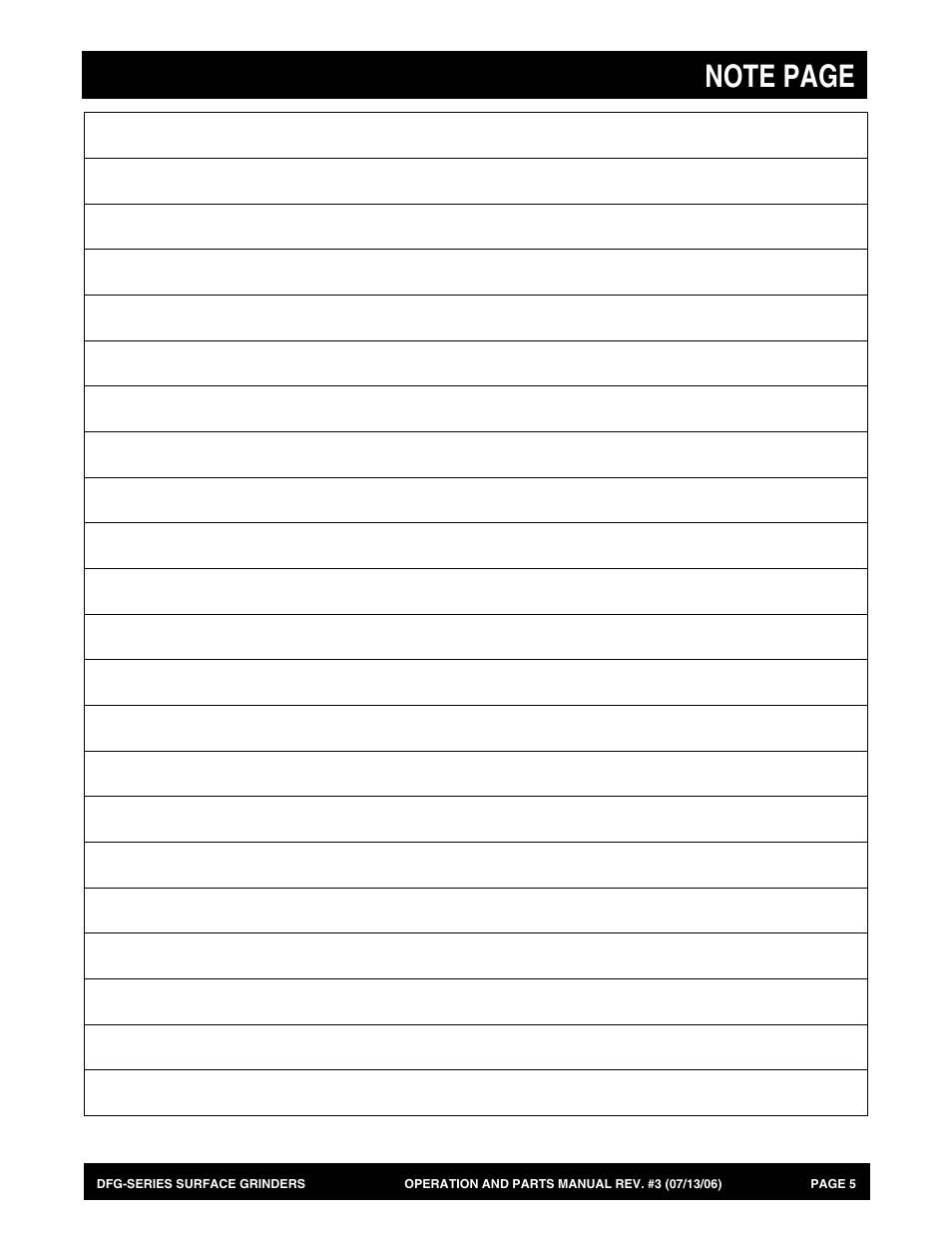 Multiquip DFG Series User Manual | Page 5 / 80