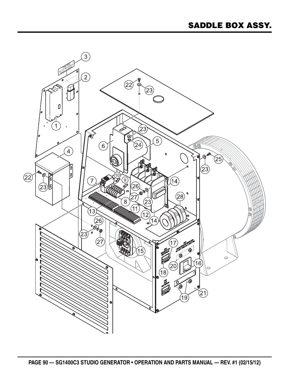 Multiquip SG1400C3-55748 User Manual | Page 90 / 116