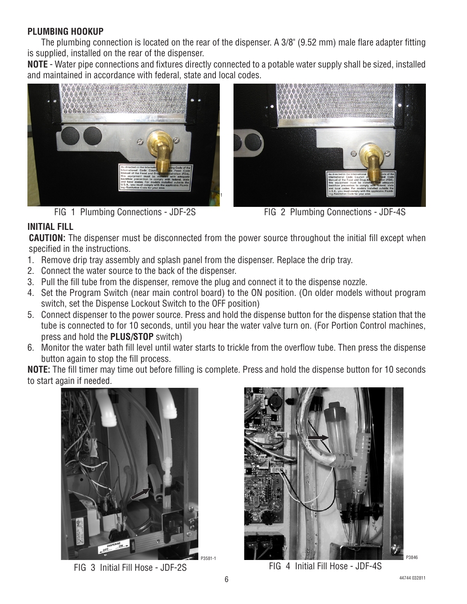 Bunn JDF-2S User Manual | Page 6 / 28
