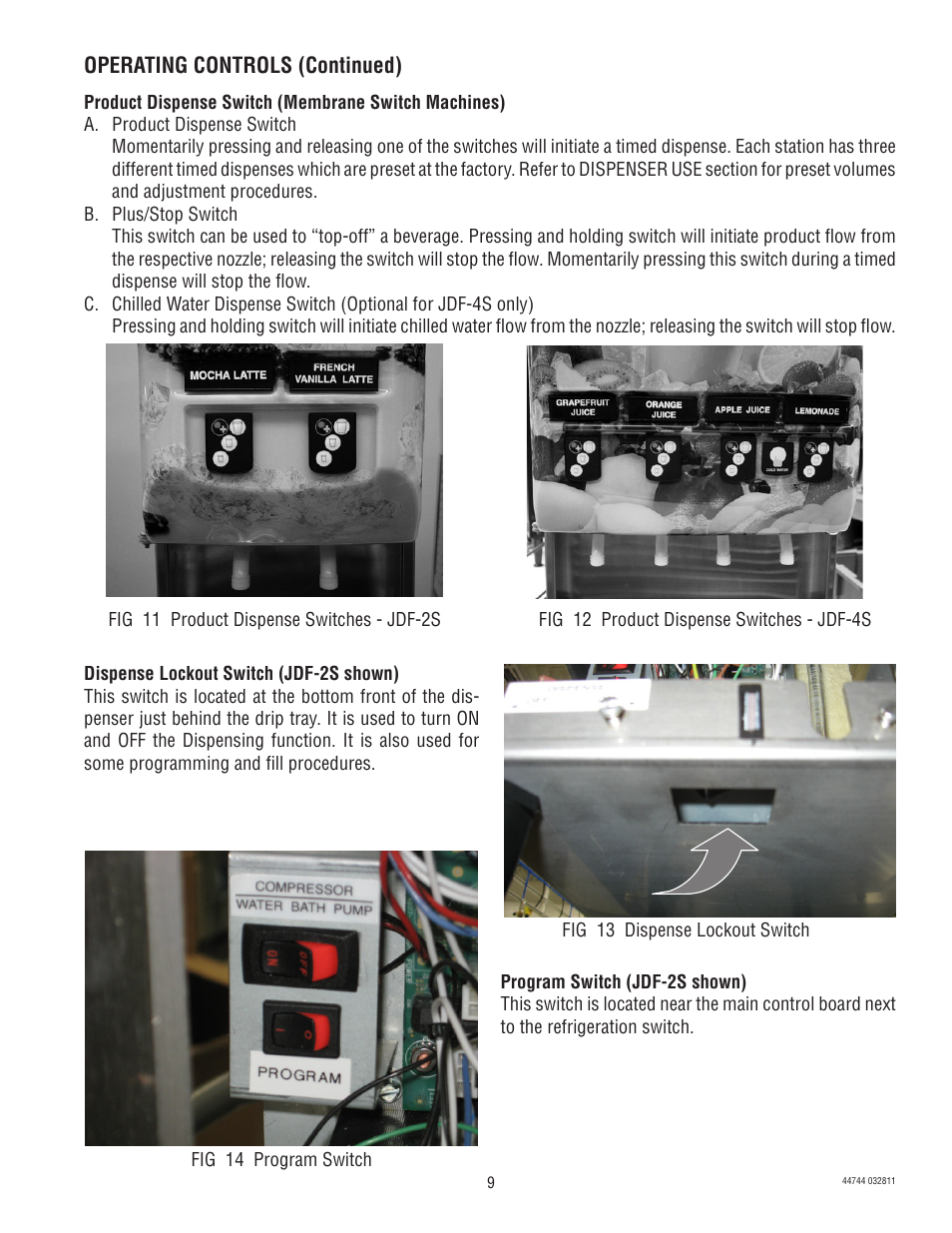 Bunn JDF-2S User Manual | Page 9 / 28