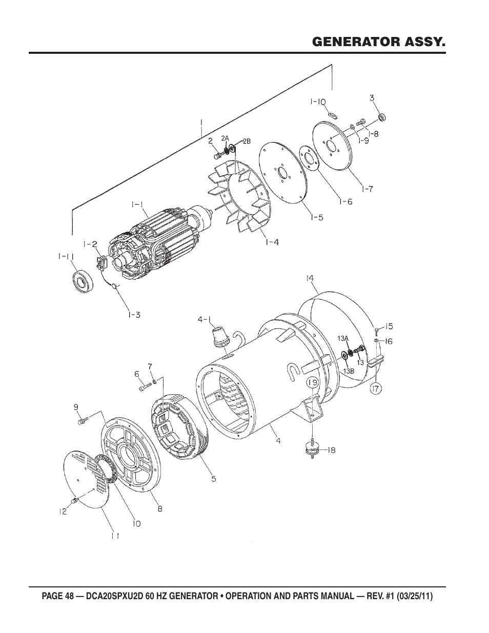 Multiquip DCA20SPXU2D User Manual | Page 48 / 74