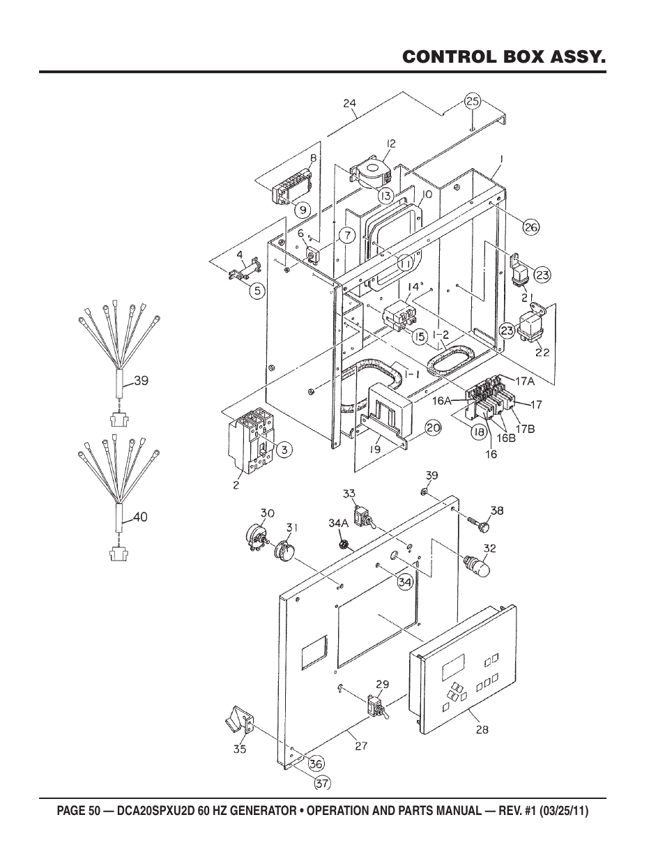 Multiquip DCA20SPXU2D User Manual | Page 50 / 74