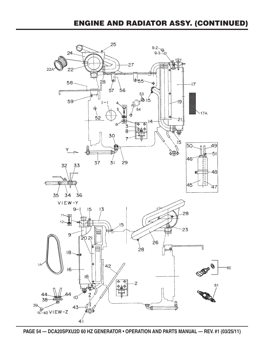 Multiquip DCA20SPXU2D User Manual | Page 54 / 74