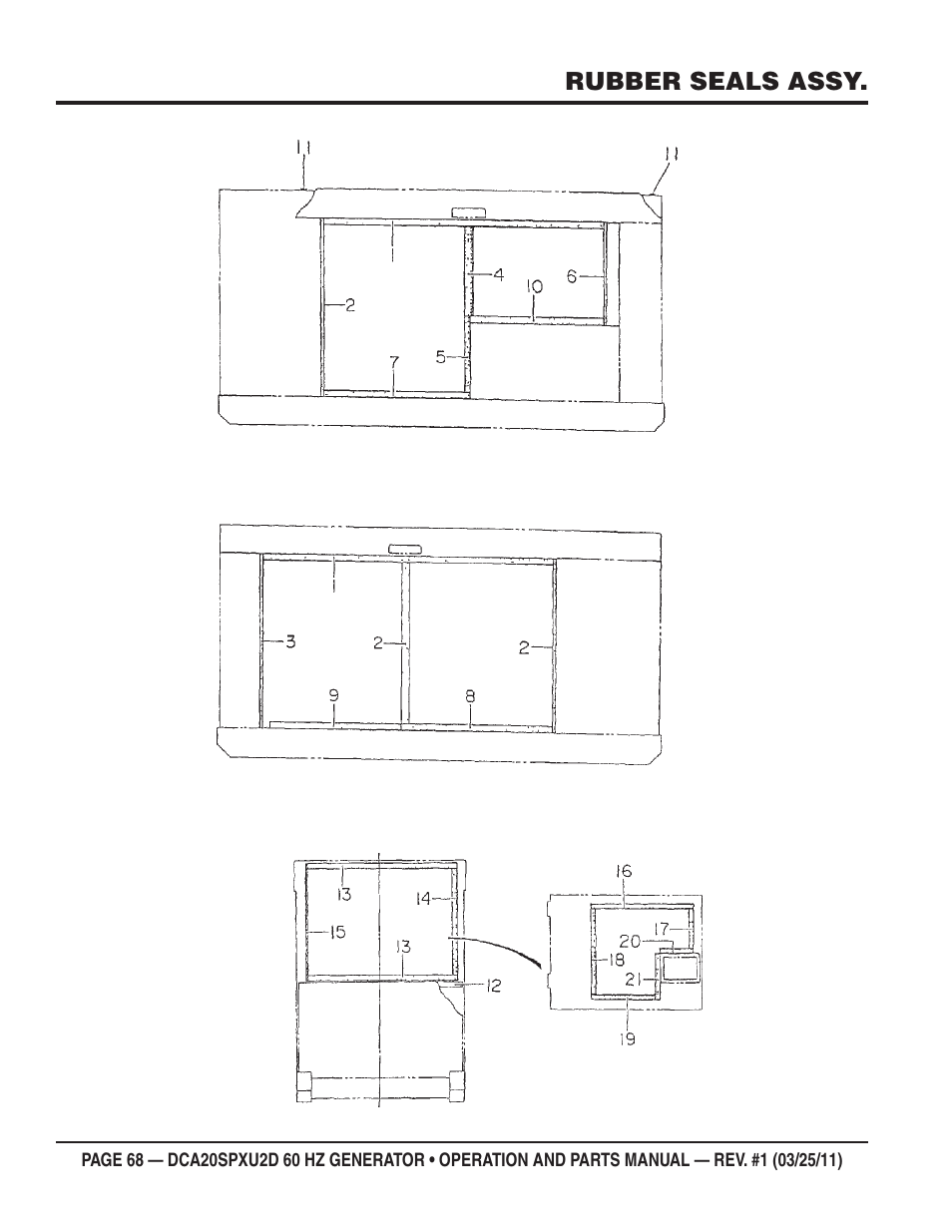 Multiquip DCA20SPXU2D User Manual | Page 68 / 74