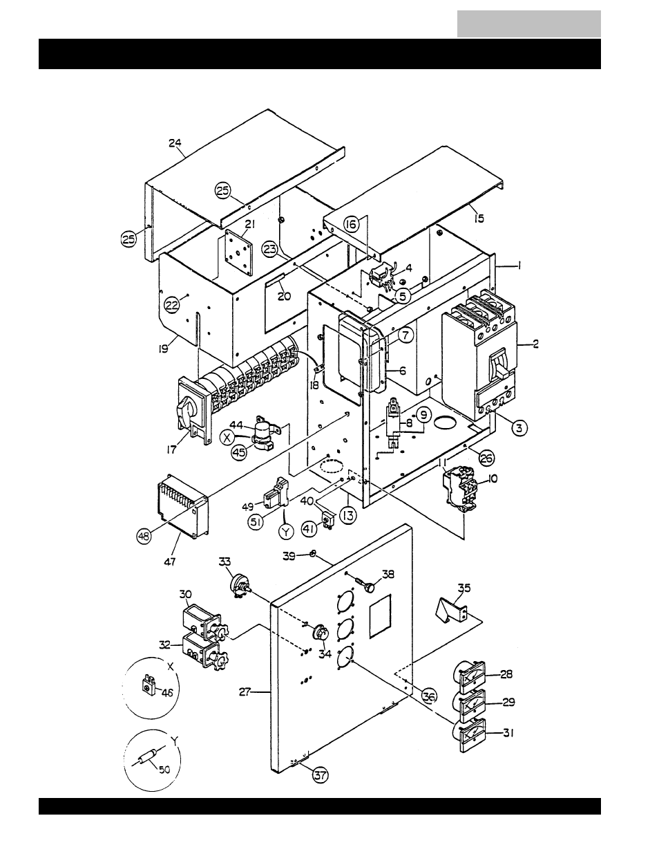 Control box assembly -67, Dca-100ssju --- control box assy | Multiquip DCA100SSJU User Manual | Page 64 / 92