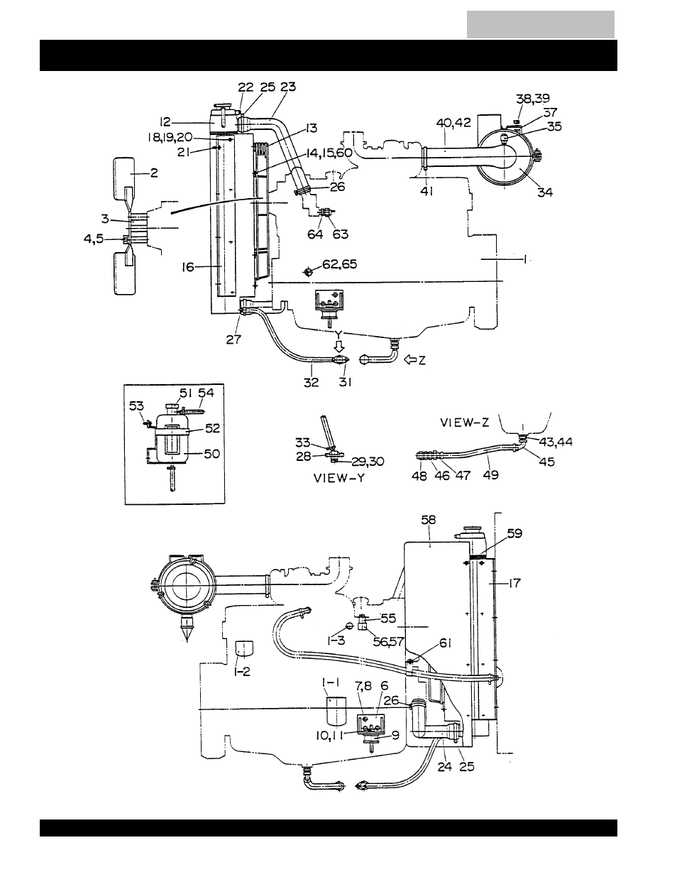 Engine & radiator assembly -71, Dca-100ssju engine and radiator assy | Multiquip DCA100SSJU User Manual | Page 68 / 92