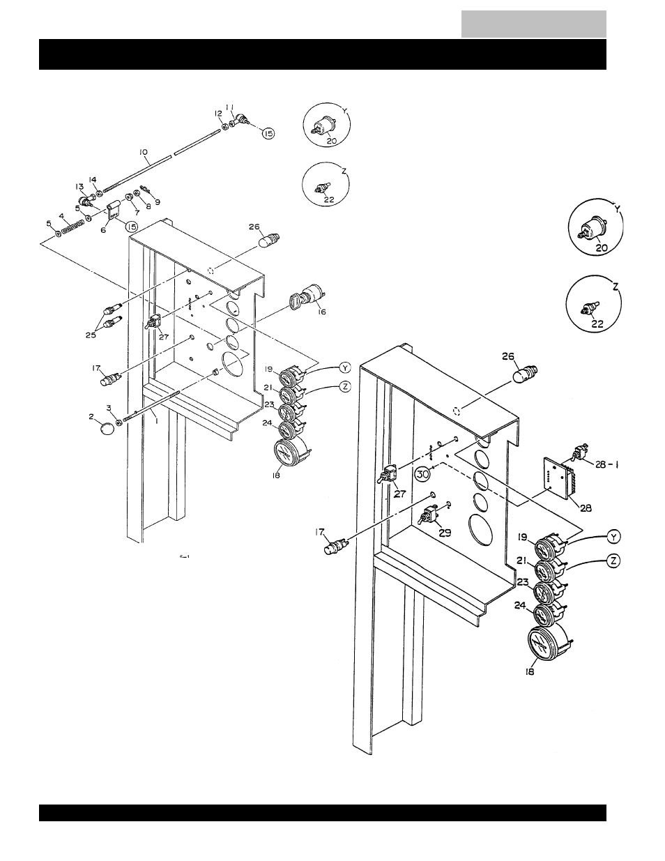 Engine operating panel assembly -73, Dca-100ssju --- engine operating panel assy | Multiquip DCA100SSJU User Manual | Page 72 / 92