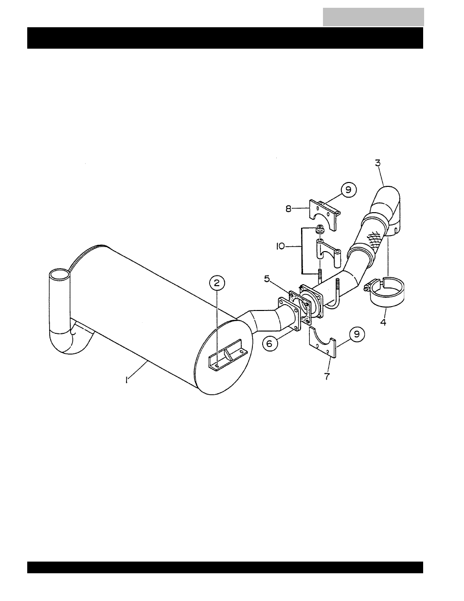Muffler assembly -79, Dca-100ssju --- muffler assy | Multiquip DCA100SSJU User Manual | Page 78 / 92