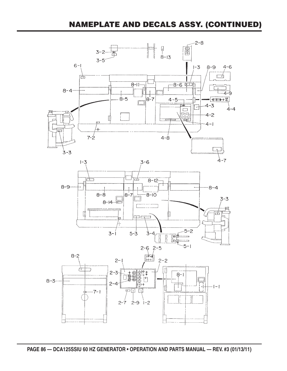 Multiquip DCA125SSIU User Manual | Page 86 / 90