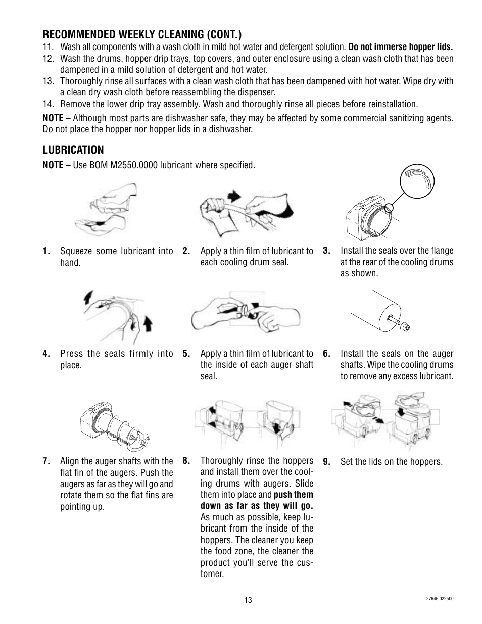 Bunn CDS-3 User Manual | Page 13 / 60