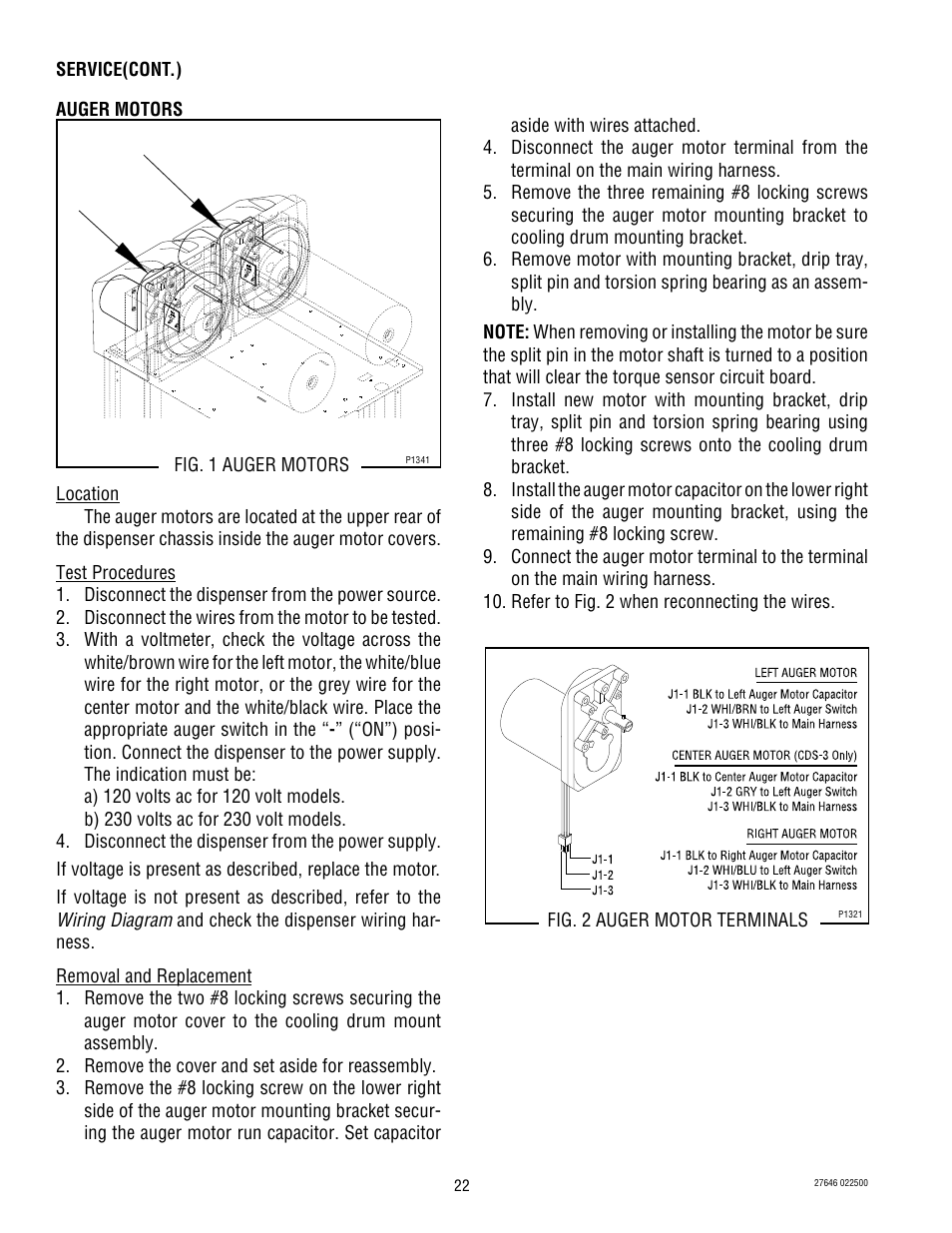 Bunn CDS-3 User Manual | Page 22 / 60
