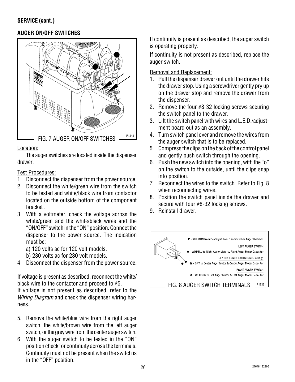 Bunn CDS-3 User Manual | Page 26 / 60