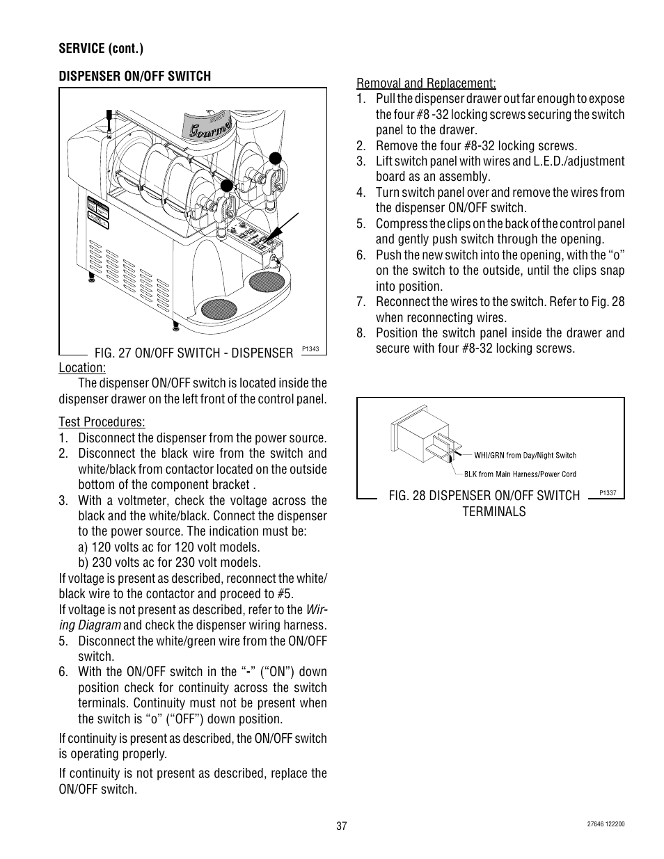 Bunn CDS-3 User Manual | Page 37 / 60