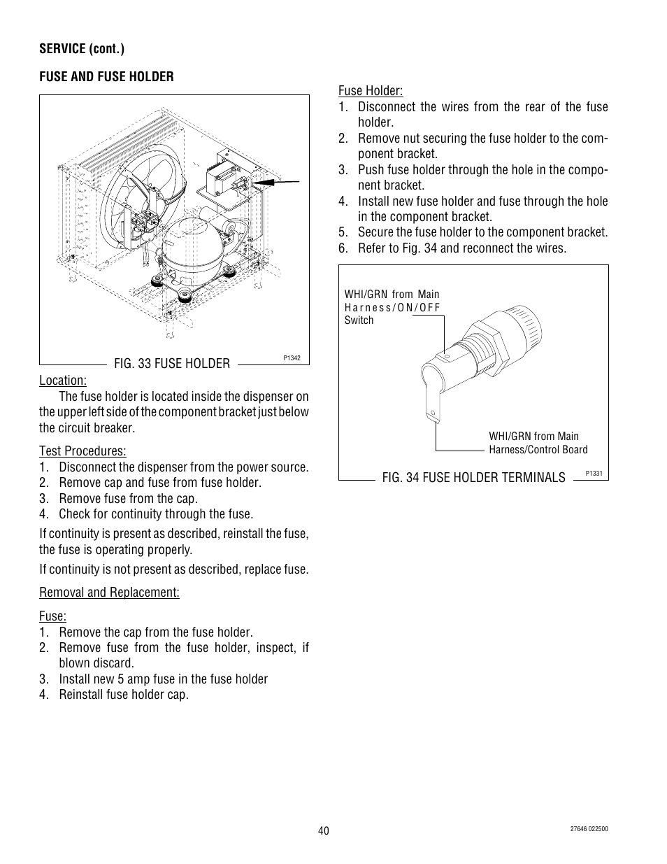 Bunn CDS-3 User Manual | Page 40 / 60