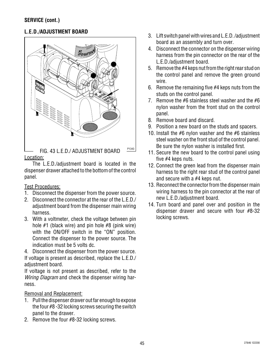 Bunn CDS-3 User Manual | Page 45 / 60