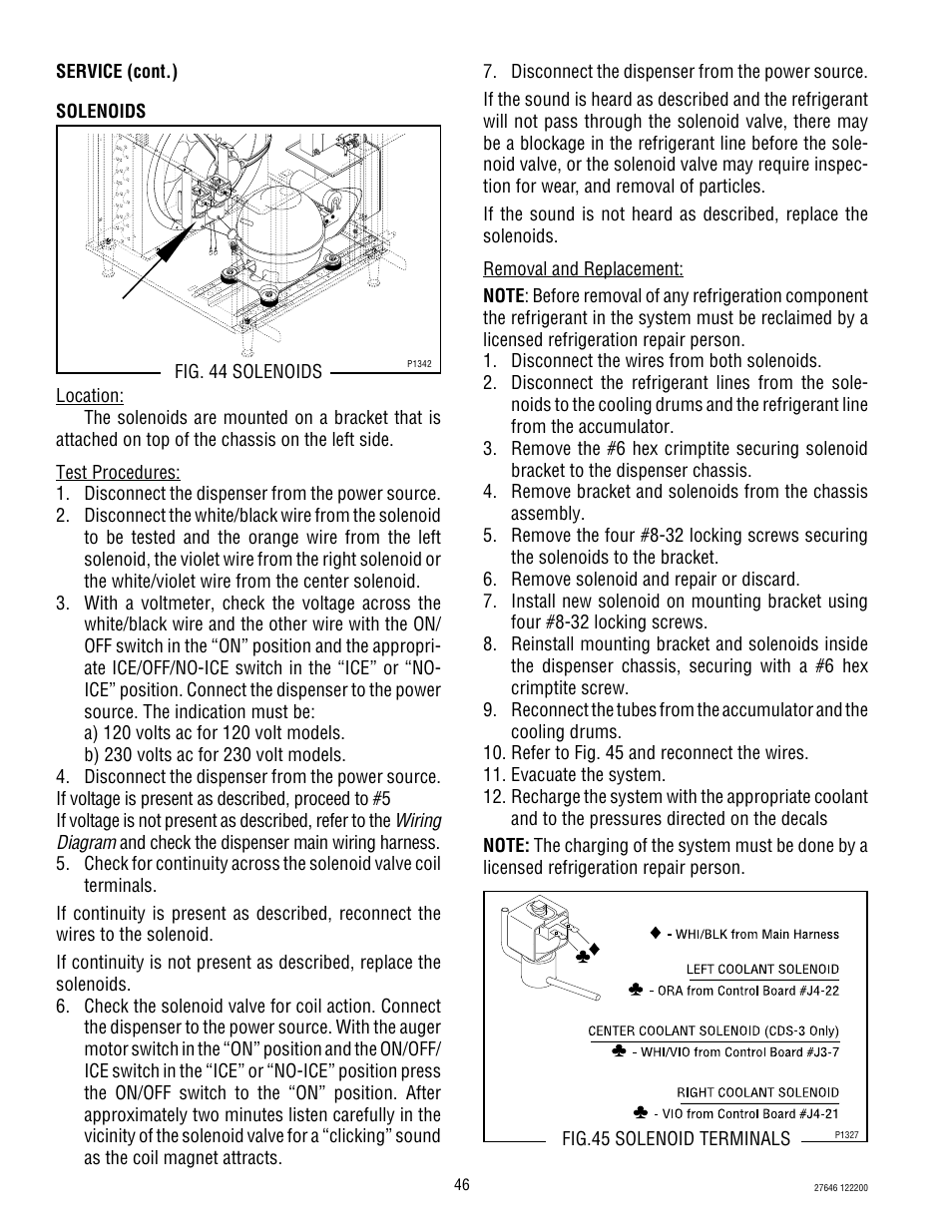 Bunn CDS-3 User Manual | Page 46 / 60