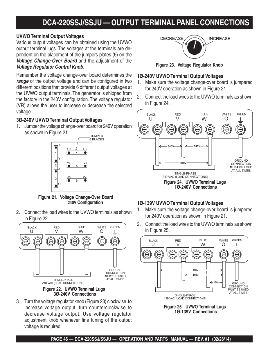 Multiquip DCA220SSJ_SSJU User Manual | Page 46 / 114