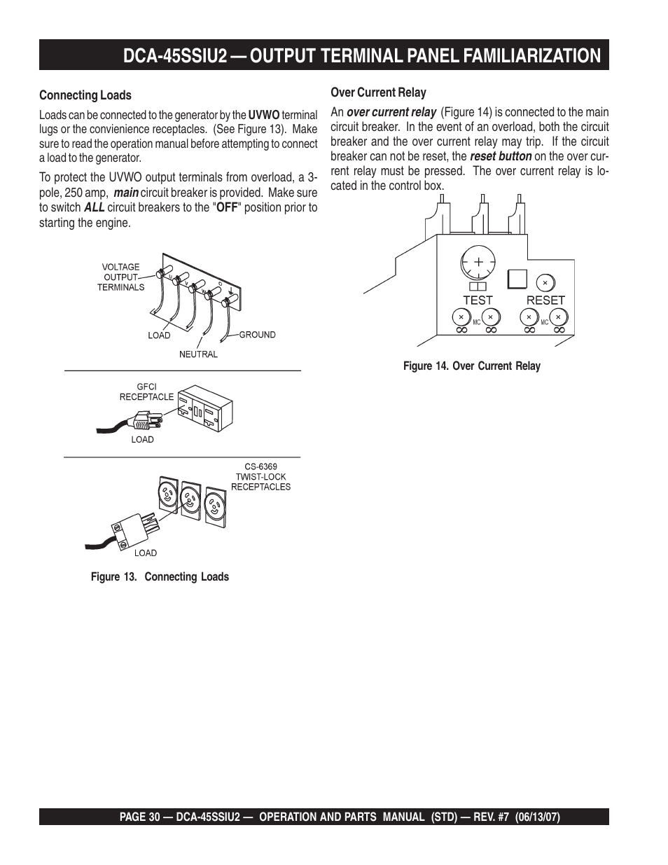 Multiquip DCA45SSIU2 User Manual | Page 30 / 160