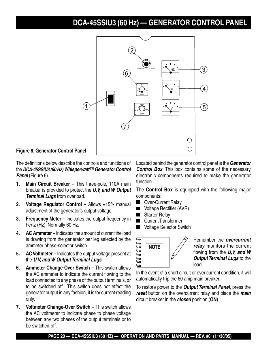 Multiquip DCA45SSIU3 User Manual | Page 20 / 80