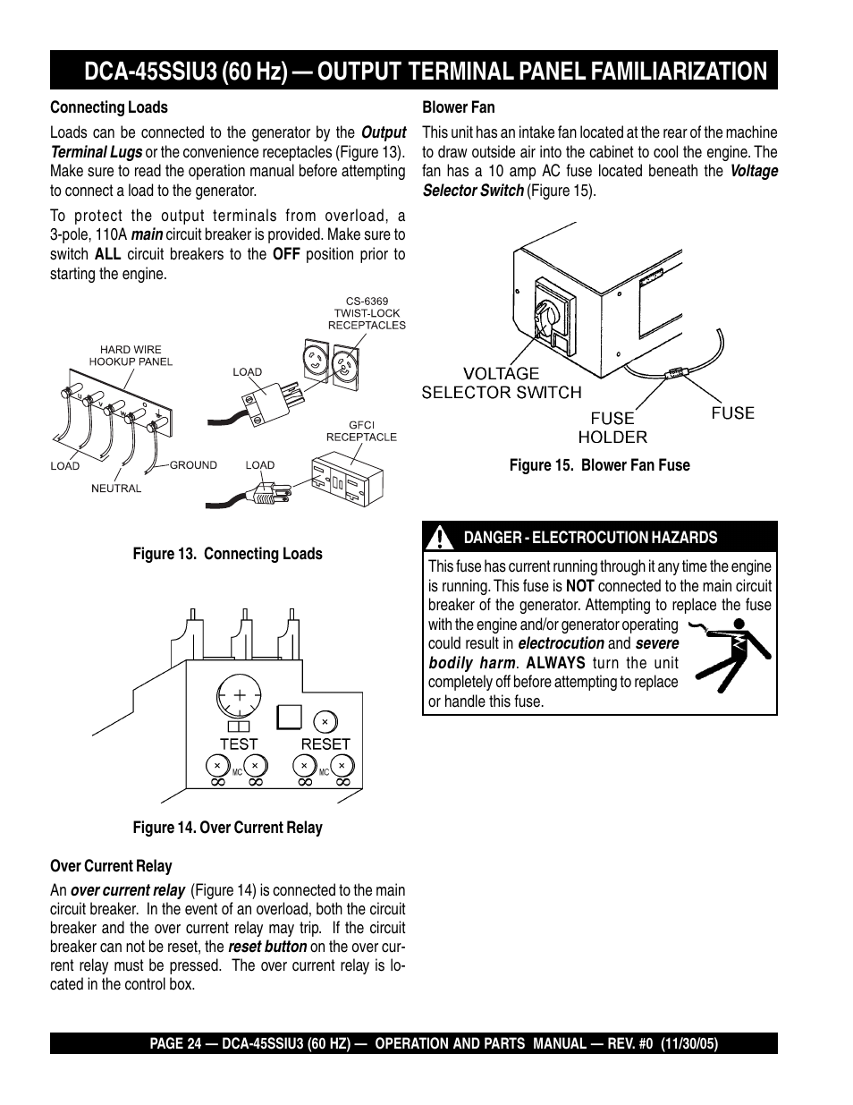 Multiquip DCA45SSIU3 User Manual | Page 24 / 80