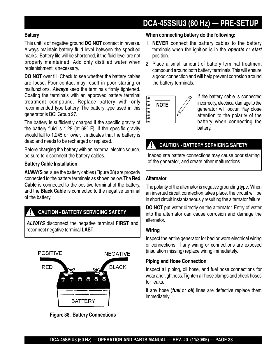 Multiquip DCA45SSIU3 User Manual | Page 33 / 80