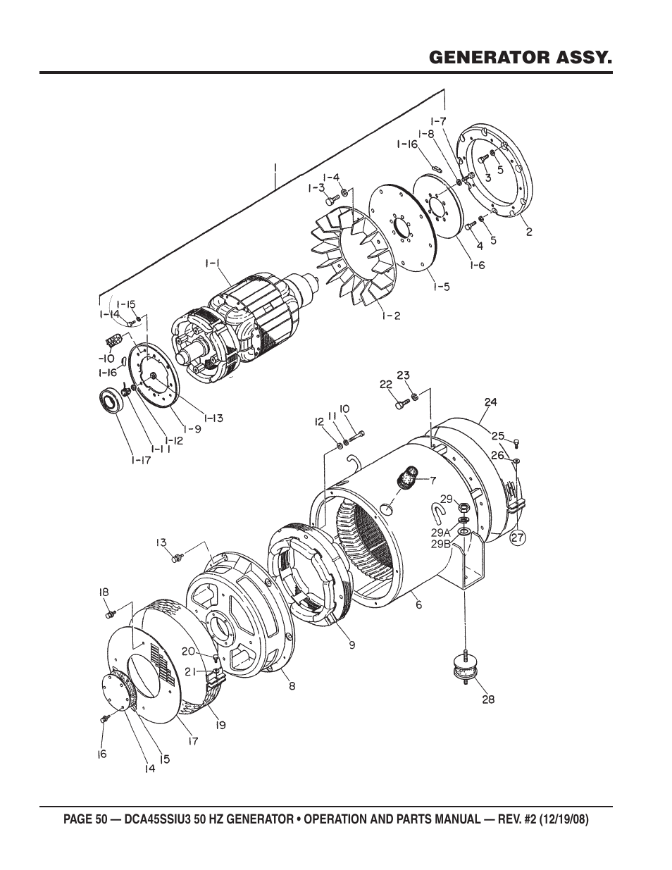 Multiquip DCA45SSIU3 User Manual | Page 50 / 78