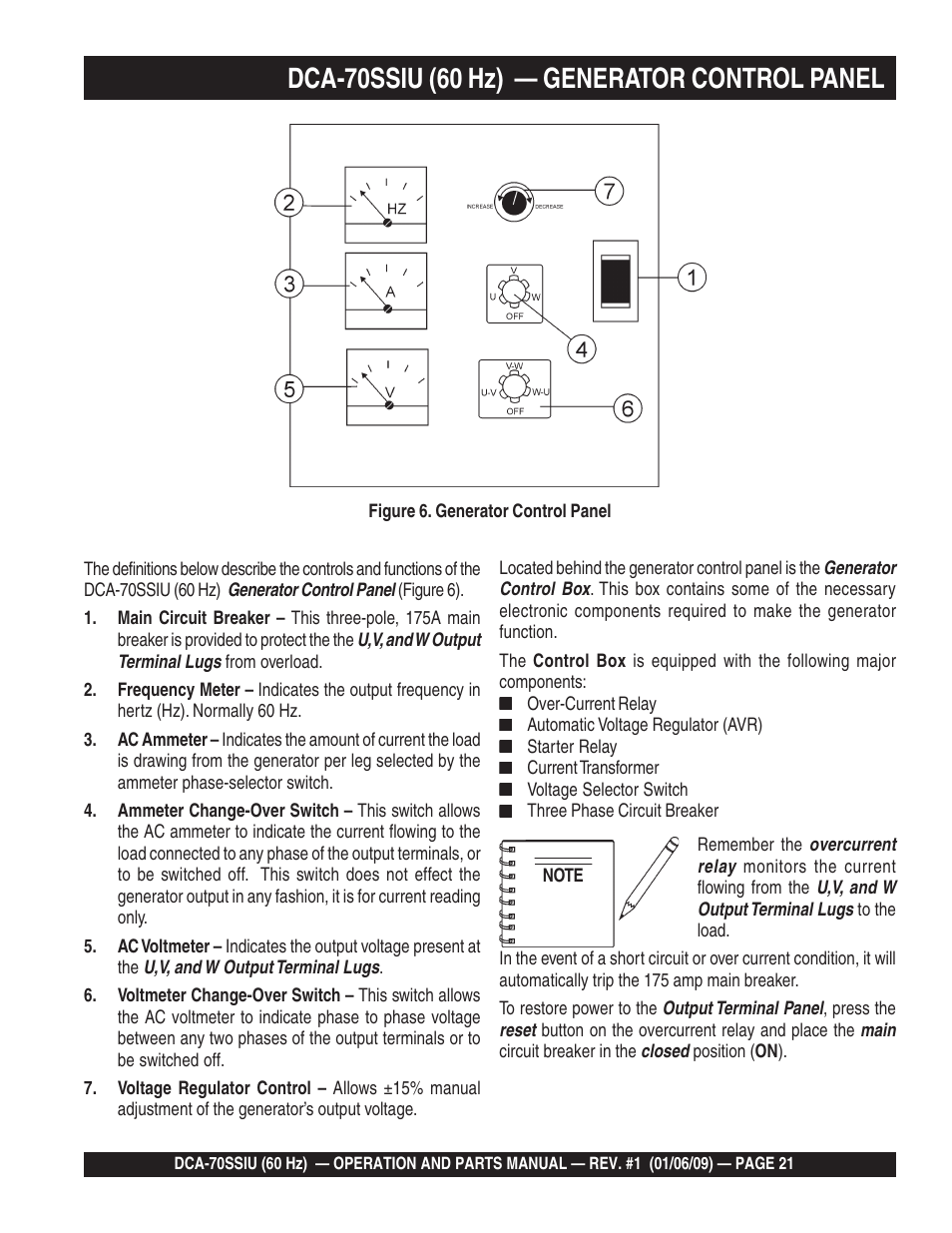 Multiquip DCA70SSIU User Manual | Page 21 / 84