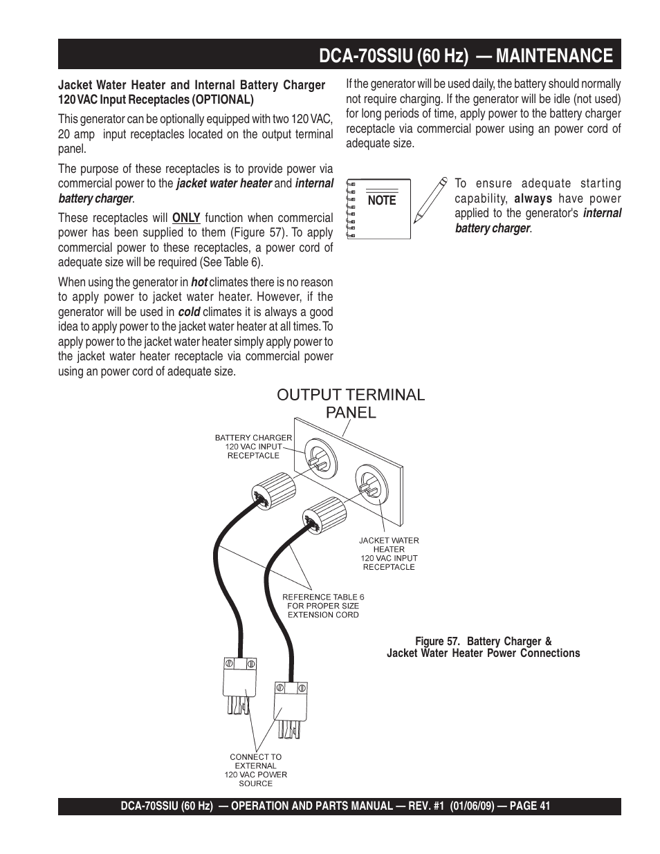 Multiquip DCA70SSIU User Manual | Page 41 / 84