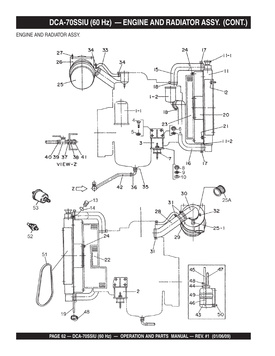 Multiquip DCA70SSIU User Manual | Page 62 / 84